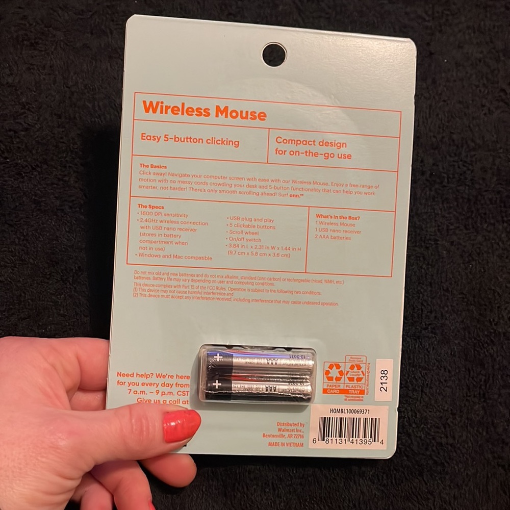Wireless Mouse. - Picture 2 of 2